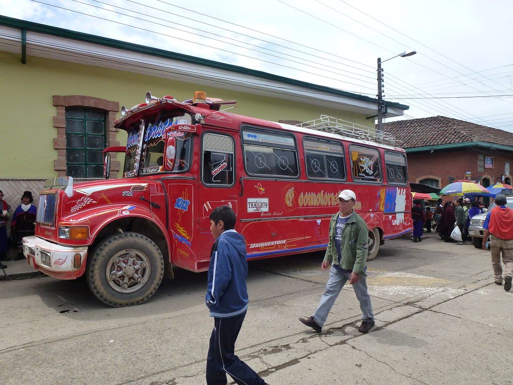 Bus escalera «Chiva»